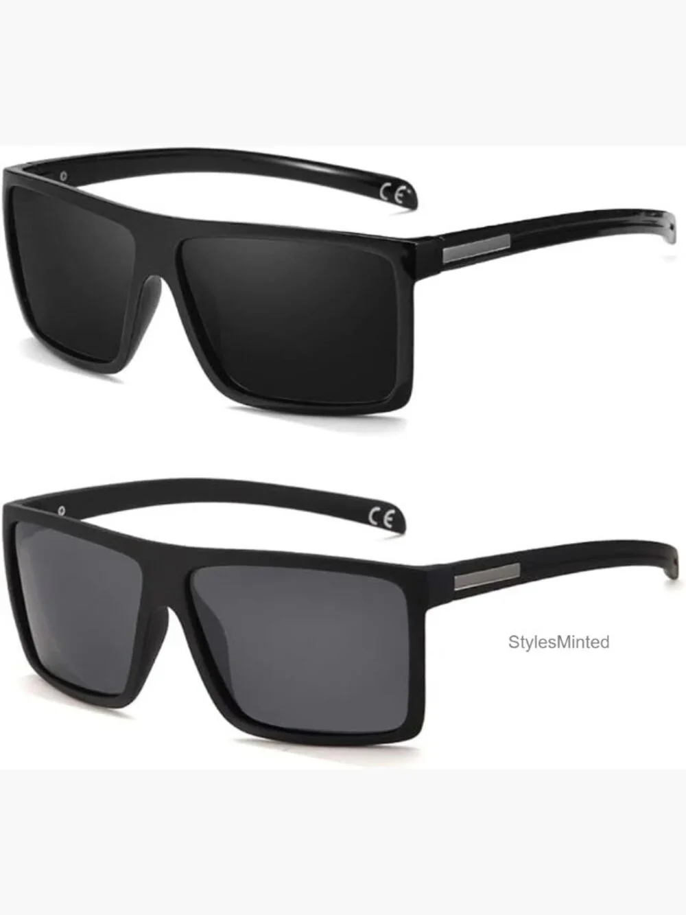 Men's Square Polarized Sunglasses UV Protection Driving